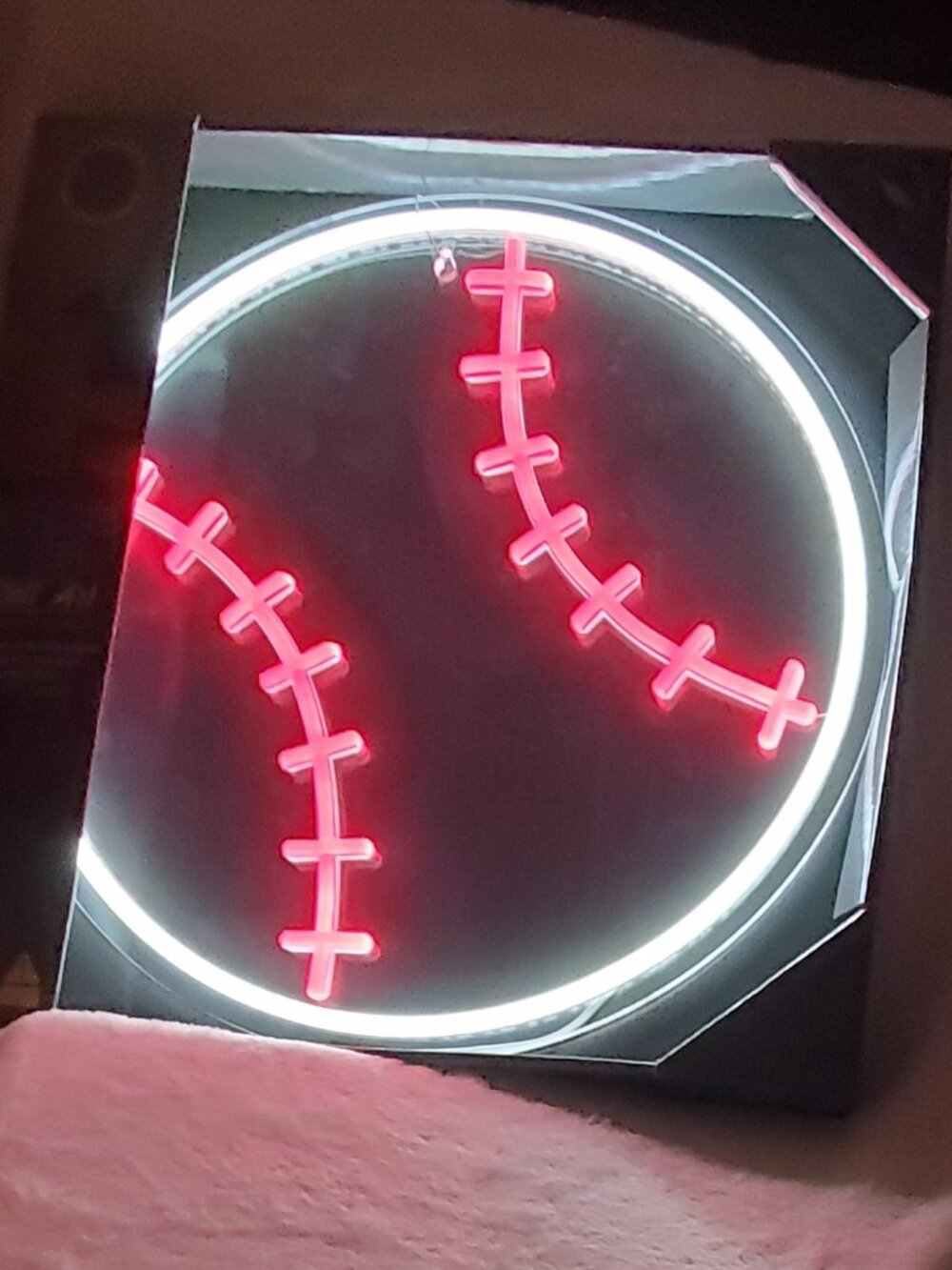 NEON LED Baseball Wall Art Acrylic Brand New! Best gift Ever!!